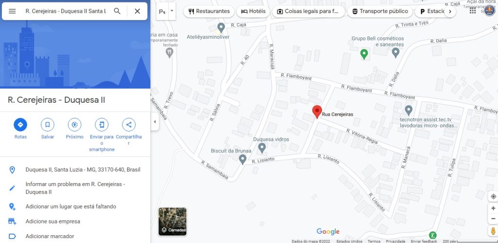 Lote em Santa Luzia
