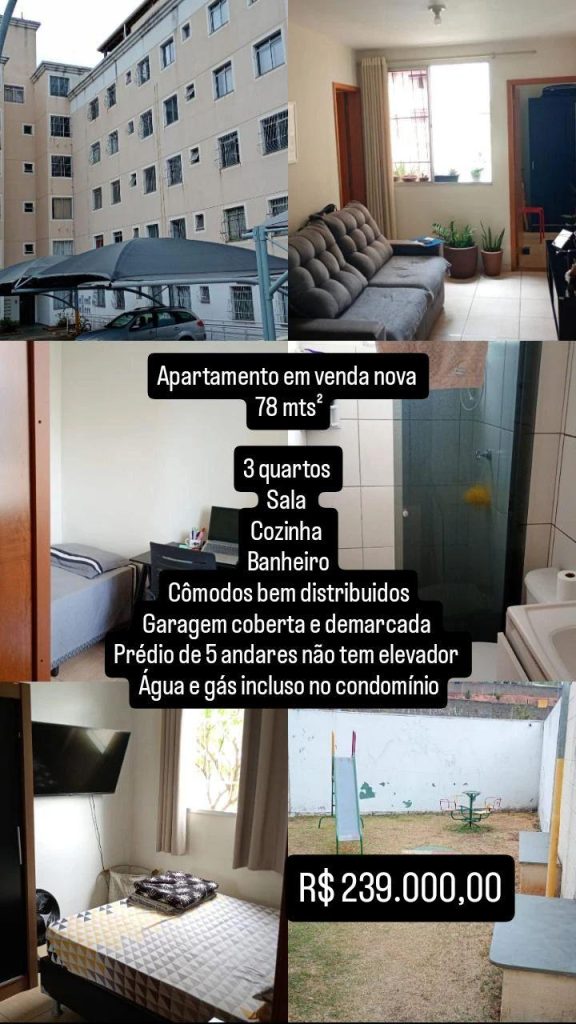 Apartamento em venda nova